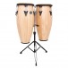 LP City Wood Conga Set 11'' & 12'' Natural