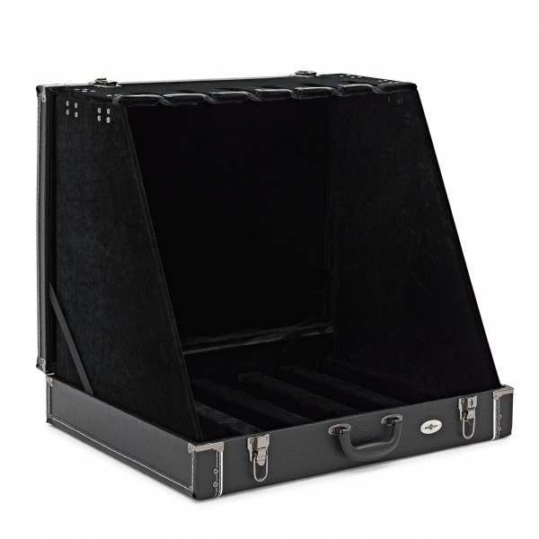 6 Guitar Rack Case by Gear4music,Black