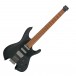 Ibanez Q54 Q Series Headless Guitar, Black Flat
