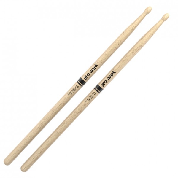 Promark Classic Attack 5B Shira Kashi Oak Drumsticks, Wood Tip