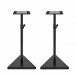 Studio Monitor Speaker Stands, Pair - Front