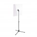 K&M 11903 Protective Shield with Stand