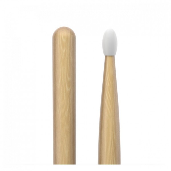 Promark Classic Forward Hickory 7A Nylon Tip, 4 Pair Value Bundle Tips