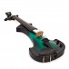Bridge Lyra Electric Violin, Black and Green