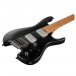 Ibanez QX52 Q Series Headless Guitar, Black Flat body
