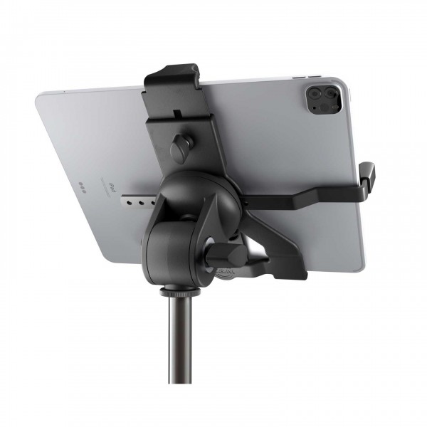 K&M 19775 Tablet PC Stand "Biobased" - Back with Tablet