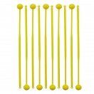 Pack de Maillets de Glockenspiel par Gear4music, 10 Pi&egrave;ces