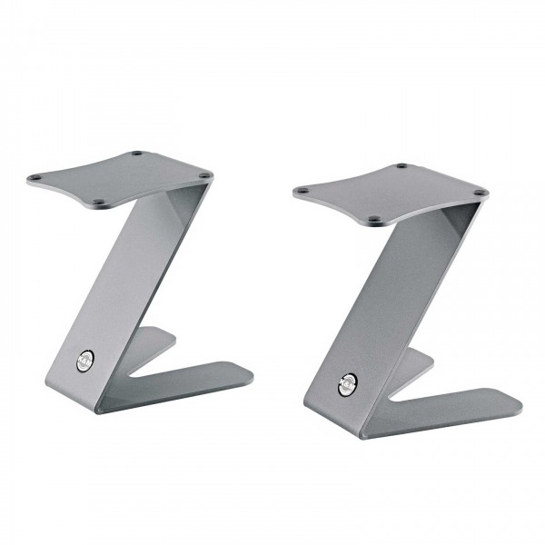 K&M 26773 Table Monitor Z-Stands, Grey