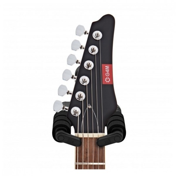 Locking Guitar Wall Hanger by Gear4music - Guitar Headstock