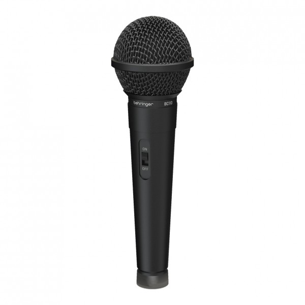 Behringer BC110 Dynamic Handheld Microphone - Angled