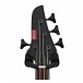 3 Pack of G4M Locking Guitar Wall Hanger - Bass Headstock