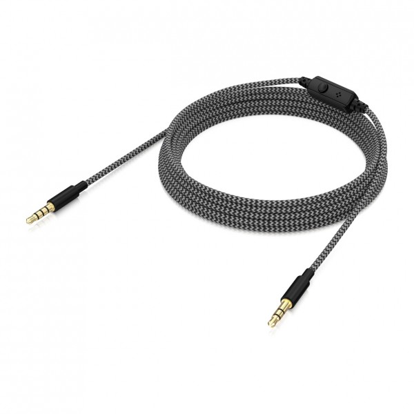 Behringer BC11 Headphones Cable with In-line Microphone - Angled Left