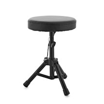 Mini Drum Throne Stool by Gear4music, Black