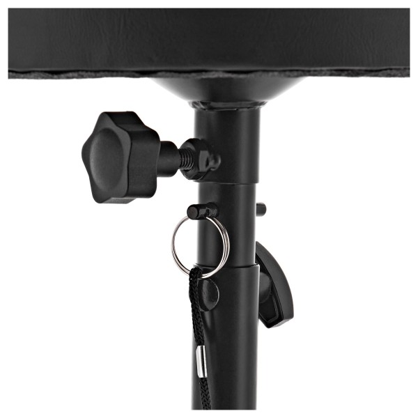 Mini Drum Throne Stool by Gear4music, Black