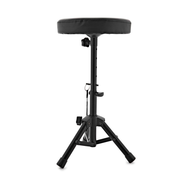 Mini Drum Throne Stool by Gear4music, Black