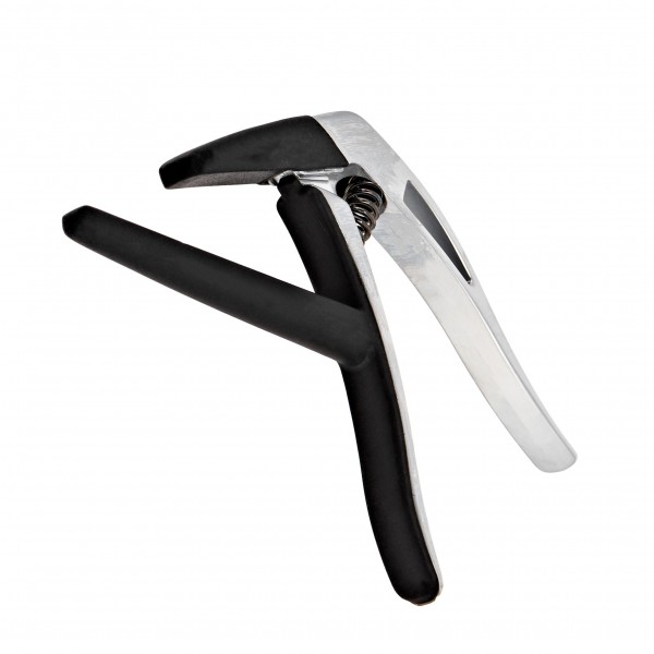 Stagg Flat Trigger Capo Classical Guitar, Chrome