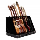 Estuche Rack para 8 Guitarras de Gear4music, Negro