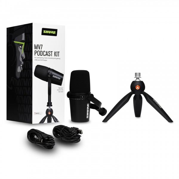 Shure MV7 Podcast Kit - Full Bundle