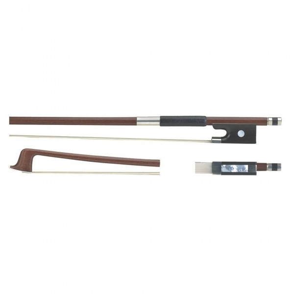 aeger Germany Premium Bulletwood Student Violin Bow, Octagonal 1/4 - main