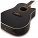 Washburn Heritage D10SCE Electro Acoustic, Black