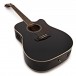 Washburn Heritage D10SCE Electro Acoustic, Black