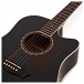 Washburn Heritage D10SCE Electro Acoustic, Black