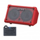 Boss Cube Street 2 Batteridriven Stereof&ouml;rst&auml;rkare med Bluetooth adapter, R&ouml;d