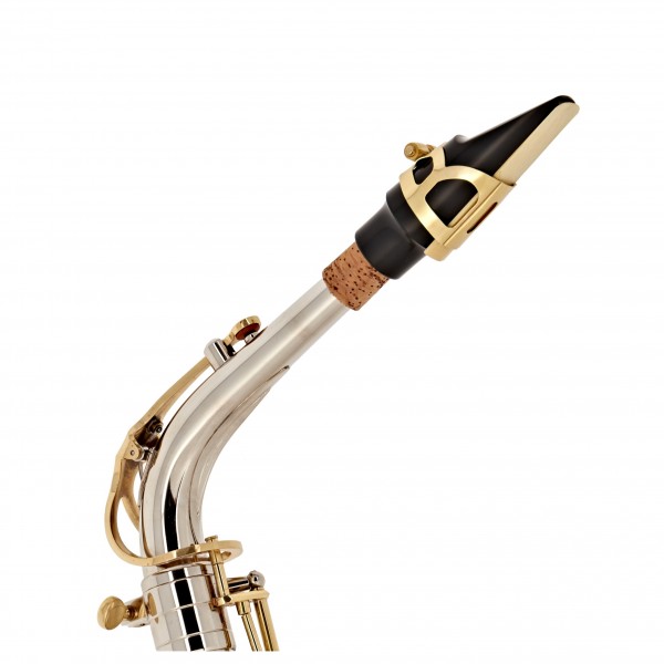 Alto Saxophone Complete Package, Nickel & Gold
