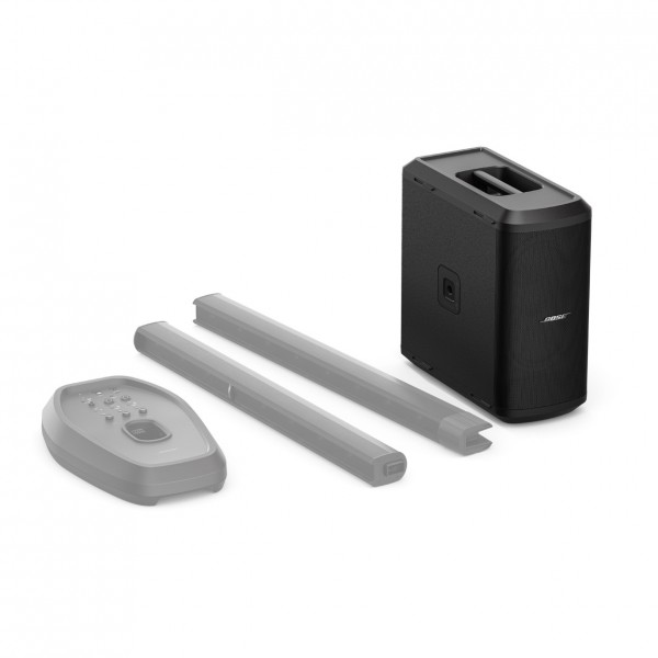 Bose Sub1 - Front Angled Right with PA Components