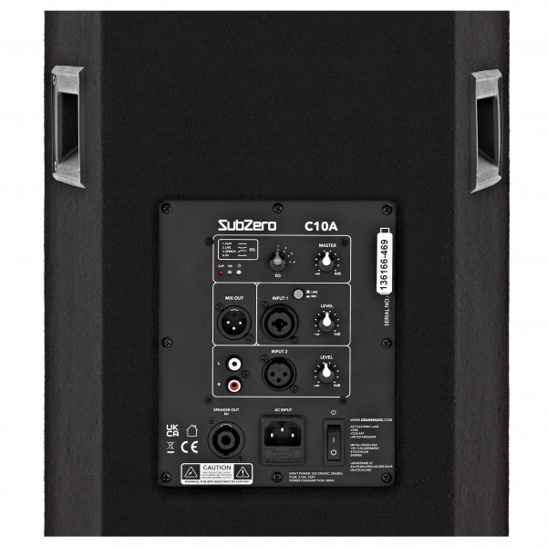 SubZero 10" Active PA System with Mics, Stands and Mixer