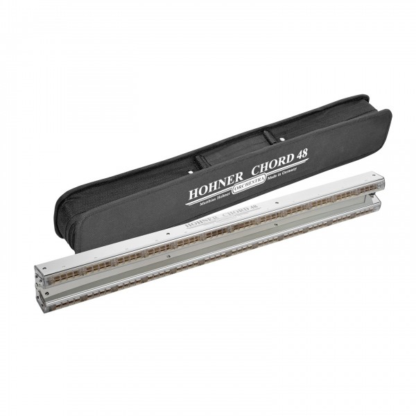 Hohner Orchestra Chord 48 Harmonica with case