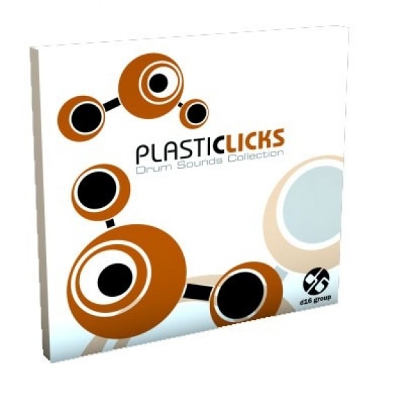 D16 Group Plasticlicks Drum Sounds Collection, Digital Delivery