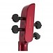 Wood Violins StingRay SVX4 Electric Violin Bundle, Candy Apple Red - Violin Headstock Rear