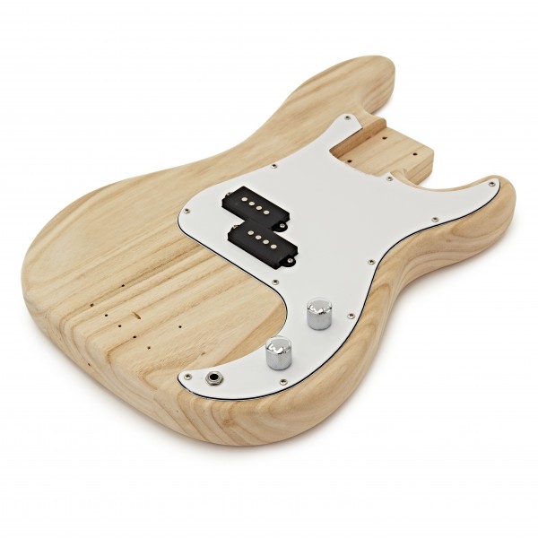 DIY onvoltooide gitaar body Met Basswood Body En Esdoorn Nek En Toets
