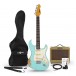 LA Select Legacy Guitar + Tweed Amp Pack, Lagoon Blue