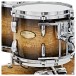 Pearl Masterworks 20'' 4pc Shell Pack, Natural to Back Burst Tamo