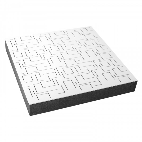 Sonitus Decosorber Natur Maze 8 White (60x60x8cm), 6 Pack