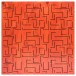Sonitus Decosorber Natur Maze 8 Mahogany (60x60x8cm), 6 Pack close up