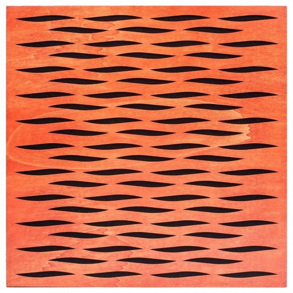 Sonitus Decosorber Natur Eva 8 Mahogany (60x60x8cm), 6 Pack close up