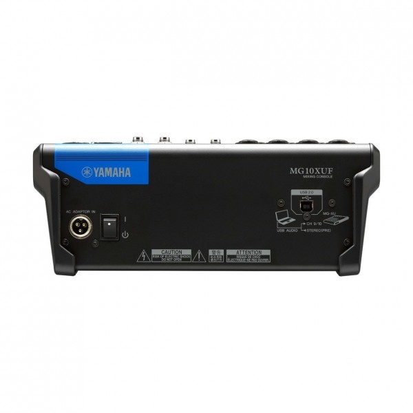 Yamaha MG10XUF Analog USB Mixer - Back