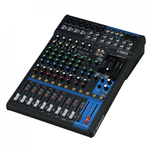 Yamaha MG12XU Analog USB Mixer - Angle