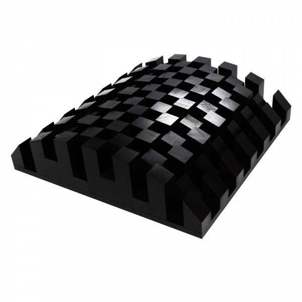 Sonitus Bigfusor II Black (60x60x16cm) 3 Pack - Front View
