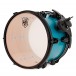 SJC Drums Pathfinder Rack Tom 7x10 Miami Teal Satin, Black HW