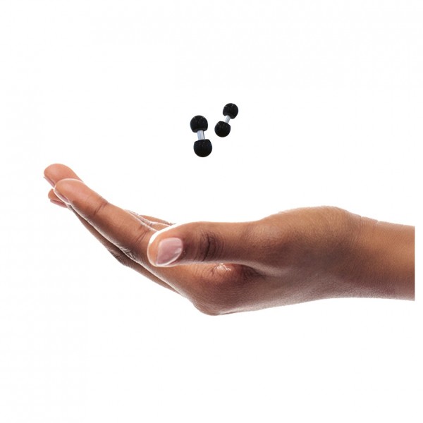 Flare Audio Sleeep Dual Earplugs, Aluminium - In Hand
