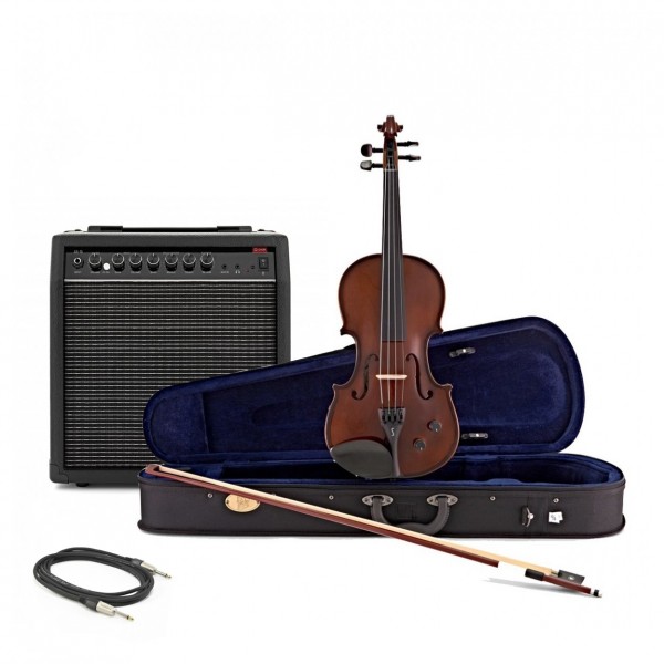 Stentor Harlequin Electric Violin Bundle - Full Package