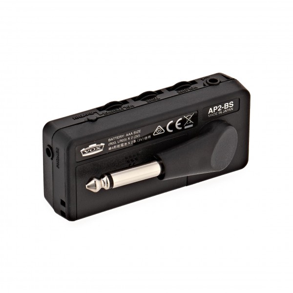 Vox amPlug 2 Guitar Headphone Amp, Bass
