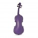 Stentor Harlequin Electric Violin Bundle, Purple - Violin Rear