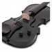 Stentor Harlequin Electric Violin Bundle, Black - Violin Body