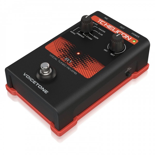 その他 TC Helicon VoiceTone R1 Vocal Reverb TC-Helicon VoiceTone R1 Vocal Reverb Pedal | Sweetwater