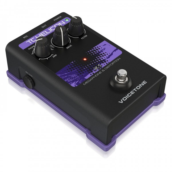 【美品】TC-HELICON VOICETONE X1 TC Helicon VoiceTone X1 Megaphone and Distortion Vocal Processor